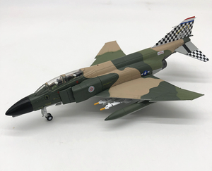 Modèle ZF 1:100 Avion de chasse supersonique américain F-4C Phantom II en alliage de simulation, modèle fini F4C, véhicules jouets en métal moulé sous pression - Product Image 5