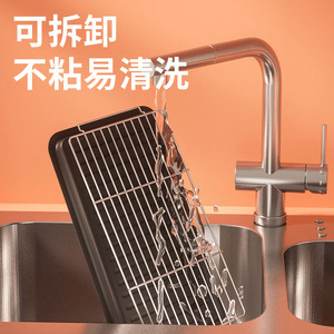 Grille électrique AUX à double couche, antiadhésive, en acier inoxydable, pour usage intérieur et extérieur, à domicile - Product Image 1