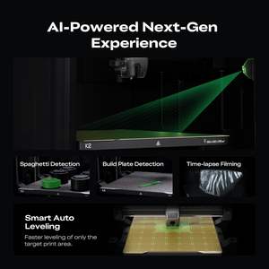 Impresora 3D Creality K2 250x250x250mm FDM Impresión Multicolor con Nivelación Automática Inteligente CFS - Product Image 6