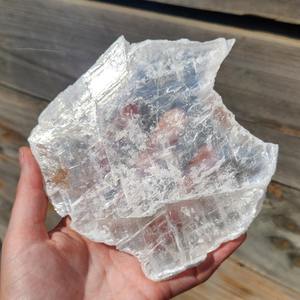 แผ่นคริสตัลเซเลไนต์ธรรมชาติขัดเงาแกะสลักคุณภาพสูงสำหรับตกแต่งบ้านขายส่งจำนวนมาก - Product Image 2