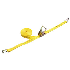 Haute qualité en gros 1.5 "2T Heavy Duty tendeur Cargo arrimage Transport ceinture Double J crochet cliquet sangle arrimage camion - Product Image 4