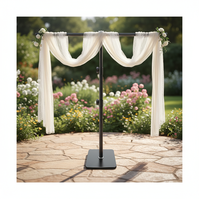 200x150cm T Backdrop Stand Photography Background Stand Support System Kit Photo Studio T Bar Frame Party Decoration Holder