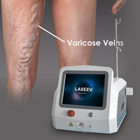 Laser Diode 2025 980 1470 nm Traitement EVLT Machine d'Élimination des Veines Endovenuses