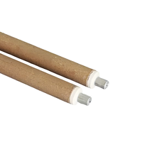 Termopar desechable de tubo de papel para inmersión rápida, termopar consumible para acero fundido
