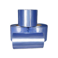 Film thermorétractable en PVC, rouleau de film plastique souple soluble dans l'eau pour l'emballage de produits, fenêtres et portes