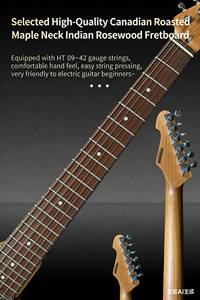 Guitarra Elétrica HT ST100 Nível Iniciante/Performance - Product Image 3