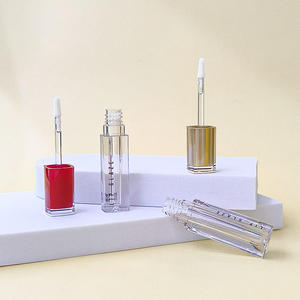 Nuevo Tubo de Brillo Labial Transparente de Lujo con Logotipo Personalizado 2026, con Aplicador Grande, para Empaque de Brillo Labial Líquido de Marca Privada - Product Image 4