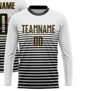 Premium <b>Long</b> Sleeve Soccer Jersey Lightweight Football Shirt Breathable Quick Dry Sportswear for Training <b>Matches</b> Team Play - Product Image 2