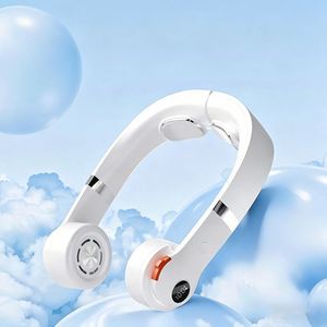2026 Summer New Arrival Factory Wholesale Portable Neck Lightweight Design 110° Rotating Adjustable Airflow <b>Mini</b> <b>Fan</b> - Product Image 1