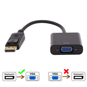 Câble adaptateur vidéo DisplayPort mâle vers VGA femelle - Product Image 4
