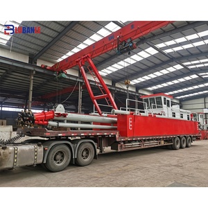 Draga de succión cortadora de arena marina de 6 pulgadas para control hidráulico, máquina de dragado de sedimentos para canales fluviales y minería de oro - Product Image 1
