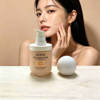 Botol Pompa Foundation atau Serum Kaca 30ml Grosir Dengan Tutup Bulat dan Alas Melengkung Pabrik OEM