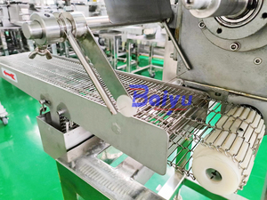 Ligne de production de nourriture frite multifonctionnelle Baiyu pour les galettes de hamburgers, les croquettes et le poulet frit - Product Image 6