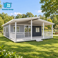 Meilleure vente Maison en conteneur Maison modulaire préfabriquée avec 3 chambres à coucher, cuisine et eau électriques à vendre