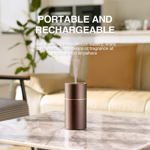 Meilleures ventes Atomiseur ultrasonique simple rechargeable rétro Diffuseur en aluminium pour voiture Chambre à coucher - Product Image 4