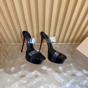 Sandali in Vera Pelle con Suola Rossa, Scarpe di Design di Lusso con Tacco Alto, Adatte per Lavoro e Serate Eleganti - Product Image 2