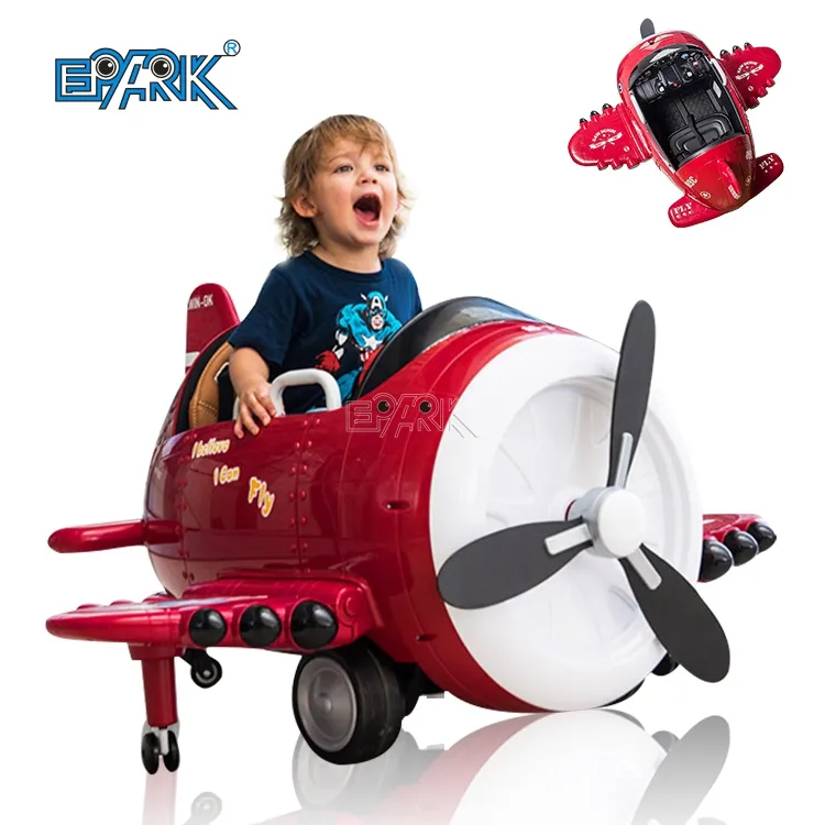 2022 High Quality 12v Battery Children Electric Kids Ride On Car Airplane Battery Car With Remote Control