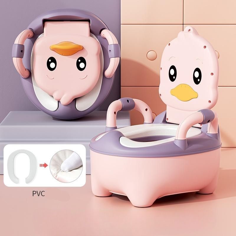 Pink PVC cushion+brush