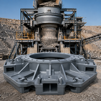 Base de support de broyeur OEM personnalisée |   Fabrication en acier soudé robuste pour le concassage dans les mines et les carrières