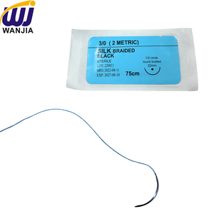 ไหมเย็บแผลสัตวแพทย์ WANJIA รวมถึงไนลอน PGA โพลีกลาคติน สำหรับใช้ในศัลยกรรมวัว <span class=keywords><strong>แกะ</strong></span> แพะ สุกร และสัตว์เลี้ยง - Product Image 2