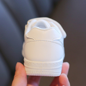 Estate autunno scarpe Unisex per bambini nuove scarpe da ginnastica per ragazzi ragazze dai 6 ai 10 anni stile Casual bianco - Product Image 3