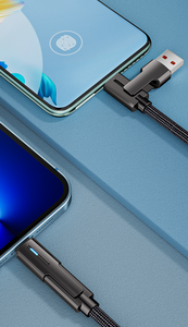 Cable de Datos Trenzado 4 en 1 de 60W, Cable de Carga Rápida Multipuerto - Product Image 2