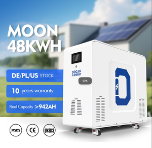 Sistema de Almacenamiento de Energía Solar 2026, Paquete de Baterías de 48 kWh, 51.2 V, 942 Ah, Sistema de Alimentación Doméstica Fuera de la Red con Extintor de Incendios - Product Image 1