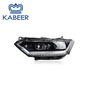 Magotan Headlight original used second hand car light for VW 2015-2017 Magotan with HID and AFS headlight