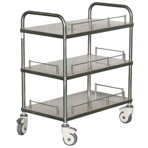 MT Hospital Chariot en acier inoxydable Chariot d'instruments pour patients avec tiroirs Chariot médical - Product Image 5