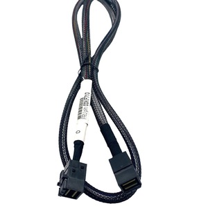 Mini Sas <b>Cable</b> Hd8643 To Sff 8643 Internal Server Chassis Data Transfer <b>Computer</b> Use Pvc Jacket Foil Shielding RoHS Certified - Product Image 5