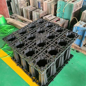 Modulo Serbatoio d'Acqua in Plastica, Strato di Drenaggio <span class=keywords><strong>per</strong></span> Tetti Verdi e Sistema di Raccolta Acqua Piovana <span class=keywords><strong>per</strong></span> Irrigazione Paesaggistica - Product Image 1