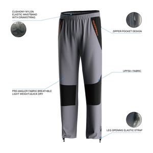 Pantalon de pêche camouflage à séchage rapide pour homme, avec tissu léger et respirant, protection solaire UPF50+ et poignets élastiques - Product Image 6