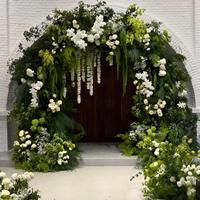 Plantes vertes artificielles en plastique sur le thème de la forêt pour décorations de mariage intérieures/extérieures, verdure artificielle Turtle-Back pour aquascaping