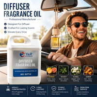 Huile parfumée concentrée anti-odeur, parfum d'ambiance de luxe, huile aromatique en vrac pour diffuseur d'arômes de bureau, hall d'entrée et voiture