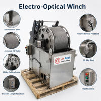 Treuil optoélectronique marin S304 200 kg avec anneau collecteur composite pour véhicule minier sous-marin, usage industriel extérieur, longueur 200 m