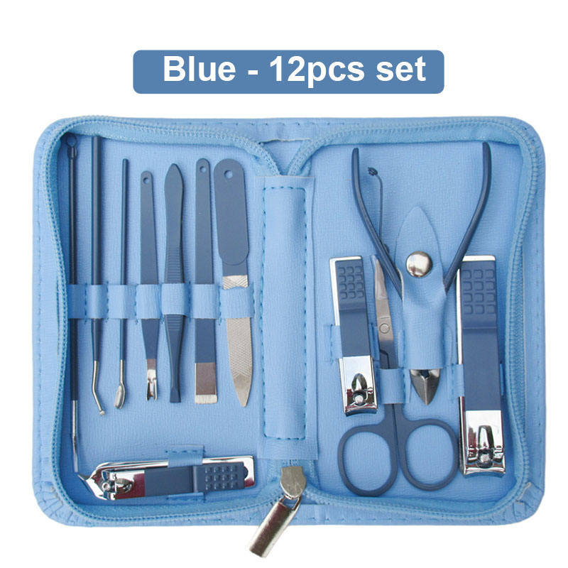 ชุด 12 ชิ้น-สีฟ้า