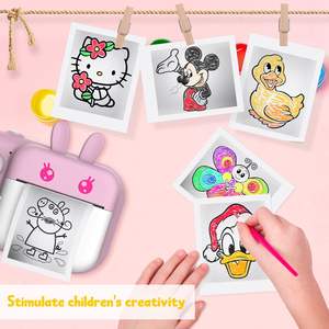 Yytech 2.24*1.18 Inches Bijvullen Foto Niet-Klevende Vervanging Thermisch Printpapier Rollen Voor Mini-Chids Instant Print <span class=keywords><strong>Camera</strong></span> - Product Image 6