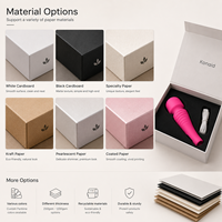 Boîte d'emballage en carton rigide recyclable personnalisée avec insert en mousse EVA pour l'électronique grand public