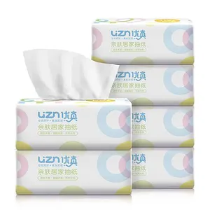 Ultra Soft Facial Tissue custom logo 3ply Tissue Paper Bamboo Made Of China Paper magic tissue