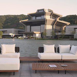 Étanche Véranda Balcon Cour Arrière-Cour Patio Patio Jardin Extérieur Extérieur Furiture Out Canapé Meubles Canapé Ensemble de canapé - Product Image 1