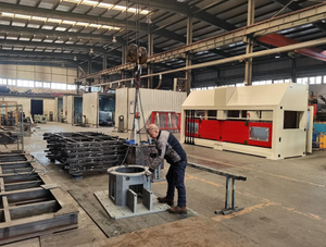 Açık geri döner masa ve çalışma platformu ile BBET havai portal su jeti kesme hücresi - Product Image 4