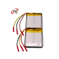 Batterie à semi-conducteurs haute température PL 3,7V/3,8V, cellules en pochette 124345H 103450, 3400mAh, cathode LiCoO2, durée de vie de 500 cycles, 70g
