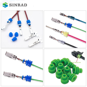 Máquina de arnés de cables semiautomática para inserción de un solo sello de alambre Pelado y prensado de cables - Product Image 6