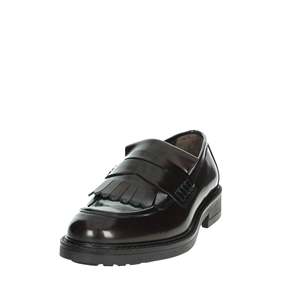 รองเท้าโลฟเฟอร์หนังแท้แบบสวมสำหรับผู้ชาย รุ่น Veni Uomo Mocassino DP045 สีน้ำตาล - Product Image 6