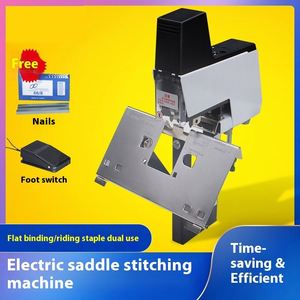 106E Electric Riding Stapler Paper Product Making Machinery for Book <b>Binding</b> Electric Stapler Paper Processing <b>Machine</b> - Product Image 4