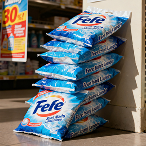 Best Selling Bulk Disposable Laundry <strong>Detergent</strong> Powder Form Lemon Lavender Scented Natural for Effective Cleaning Apparels Bags - Product Image 3