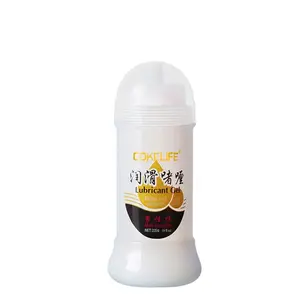 CokeLife Creamy White Lube Water Soluble Water Based Lubricant Sex Semen Male Semen For Sex