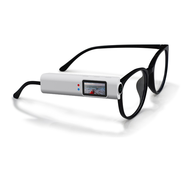 2.7k Sports Action Sunglasses Wifi FPV Glasses 110° Shooting Video Camera Supports 1080p 4k High Definition MicroSD Media Type
