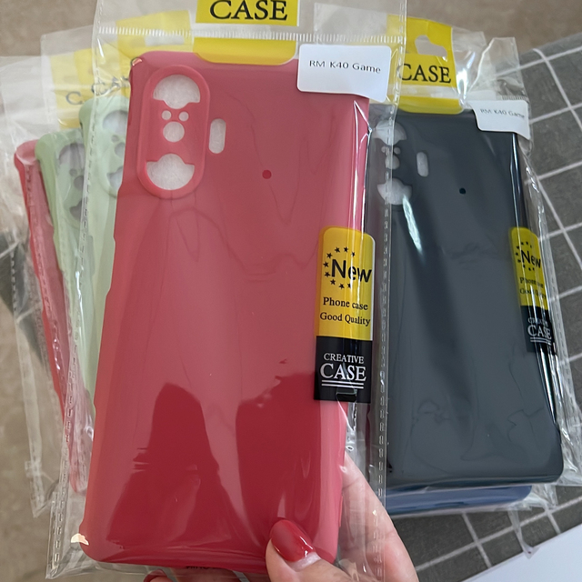 ELGZ Carcasa  Color  Tpu Phone Case  for RM K40 GAME Phone Accessories