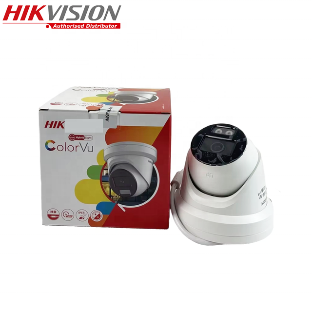 Hikvision DS-2CD2347G3-LIS2UY/SRB Smart Hybrid Light ColorVu Two-way Audio HikAI-ISP Network Camera  Built-in Mic